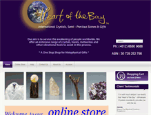 Tablet Screenshot of heartoftheearth.com.au